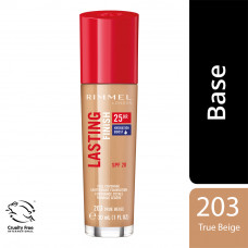 RIMMEL * BASE LAST.25HS 203-T.BEIG 30 m                               