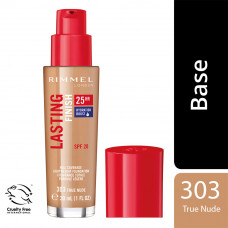 RIMMEL * BASE LAST.25HS 303-T.NUDE 30 m                               