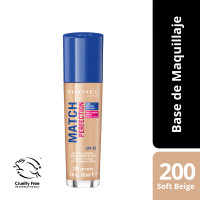 RIMMEL BASE MATCH PERF. SOFT B.NEW 30 m                               