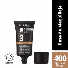 RIMMEL * BASE.LASTING MATTE 400-N.BEIG                                