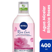 NIVEA AGUA MIC.ROSE CARE x400ml.