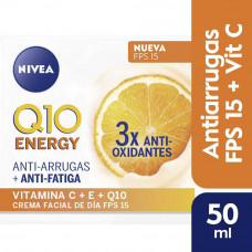 NIVEA CR.Q10 ENERGY x50Grs DIA FPS15
