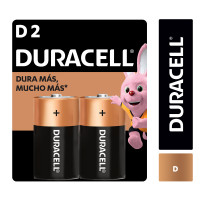 DURACELL PILA D x2Un.