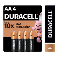 DURACELL PILA AA x4Un.