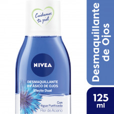 NIVEA DESMAQ.OJOS DUAL x125ml.