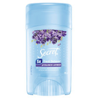 SECRET CLEAR GEL(W)BARRA LAVANDA 45 G                                 