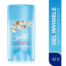 SECRET CLEAR GEL(W)BARRA COTTON 45 G                                  