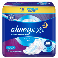 ALWAYS XT.TRIPLE PROT.NOCHE x16Un. SECA