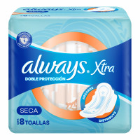 ALWAYS XTRA DOBLE PROT.SECA x8Un.