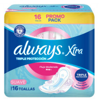 ALWAYS XT.TRIPLE PROT.SUAVE x16Un. DIA