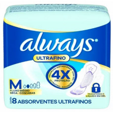 ALWAYS ULT.FINA SECA C/ALAS x8 Un.