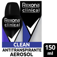REXONA CLINICAL (H) DEO x150ml. CLEAN