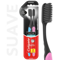 COLGATE CEP.SLIM BLACK 2X1 SUAVE