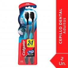 COLGATE CEP.360 BLACK x2Un.