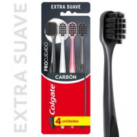 COLGATE CEP.PRO CUIDADO CARBON x4 Un.