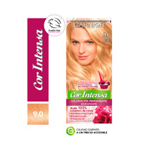 Kit Tintura Permanente Cor Intensa Tono 9.0