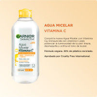 Agua Micelar Vitamina C Garnier 400ml