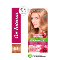 Kit Tintura Permanente Cor Intensa Tono 8.1