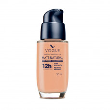 Base de Maquillaje Vogue Mate Natural Tono Arena