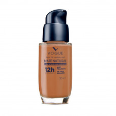 Base de Maquillaje Vogue Mate Natural Tono Canela