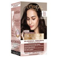 Kit Tintura Excellence Sin Amoníaco Tono 3U Castaño Oscuro Universal