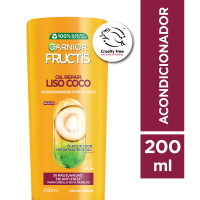 Acondicionador Fructis Liso Coco 200ml 