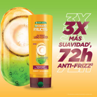 Acondicionador Fructis Liso Coco 200ml 