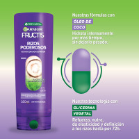 Acondicionador Fructis Rizos Poderosos 200ml  
