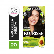 Kit Tintura Nutrisse Clasico Tono 20  Grosella Negra 