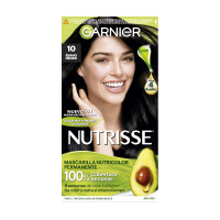 Kit Tintura Nutrisse Clasico Tono 10 Ebano Negro