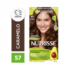 Kit Tintura Nutrisse Clasico Tono 57 Caramelo