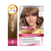 Kit Tintura Excellence Creme Tono 7 Rubio