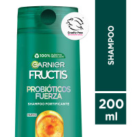 Shampoo Fructis Probióticos Fuerza 200ml