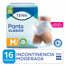 TENA PANTS CLASICO MEDIUM 16 U                                        