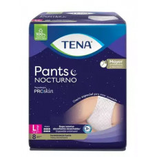TENA PANTS NOCTURNO LARGE x8 U                                        