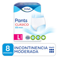 TENA PANTS COMFORT LARGE 8 U                                          