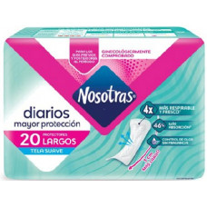 NOSOTRAS PROT.DIA LARGO C/ALAS x40 Un.