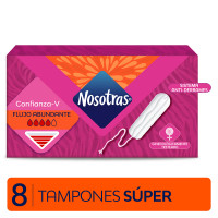 NOSOTRAS TAMPONES x8Un. SUPER