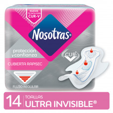 NOSOTRAS ULT.INVISIBLE TELA x14Un.