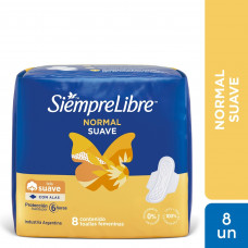 S.LIBRE NORMAL SUAVE C/ALAS x8Un.
