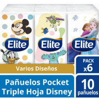 ELITE POCKET DISNEY x6X10 Un.