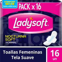 LADYSOFT TOA.NOCTURNA SUAVE x16Un.