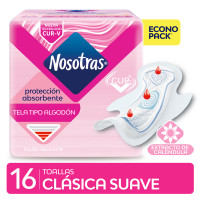 NOSOTRAS CLASICA SUAVE CURVA x16Un.