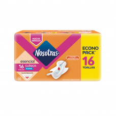 NOSOTRAS CLASICA ESENCIAL SUAVE x16 Un.