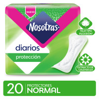 NOSOTRAS PROT.DIARIO x20Un. NORMAL