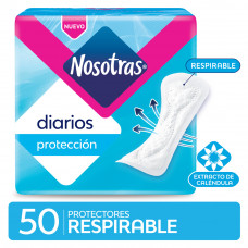 NOSOTRAS PROT.DIARIO x50Un. RESPIRABL