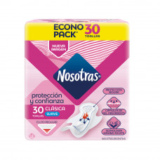 NOSOTRAS CLASICA SUAVE CURVA x30 Un.