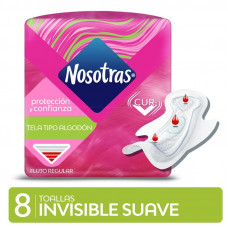 NOSOTRAS INVISIBLE SUAVE x8Un.
