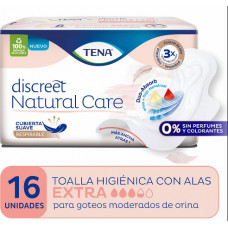 TENA TOA.DISC.NAT.CARE x16 Un.