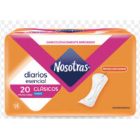 NOSOTRAS PROT.DIARIO ESENCIAL x20 Un.